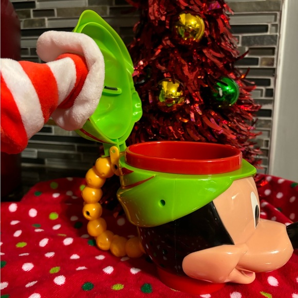 Disney Parks Mickey Mouse Christmas Cup Used once at Disney, Great Condition - Picture 4 of 8